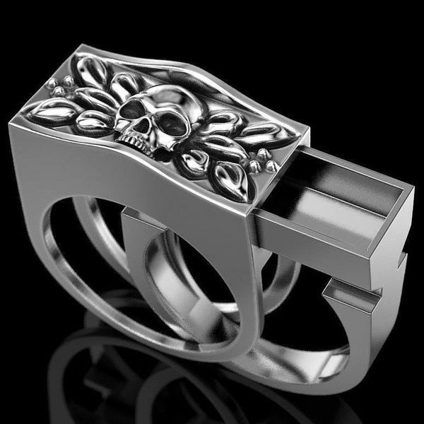 Viking Jewelry Nordic Mythology Antique Silver Color Animal  Band Rings