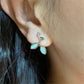 Trendy Jewelry Green Opal Leaf Jewelry Set for Her in 925 Sterling Silver