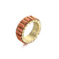 Fashion Jewelry Beautiful Colorful Straight Baguette Cut Crystal Rings