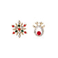 Animal Jewelry Deer Stud Earrings For Women in Gold Color and Silver Color