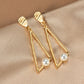 Drop Pearl Earrings Jewelry for Women are Fashion Essential Available