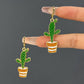 Stylish style Cactus Stud Earrings For Women