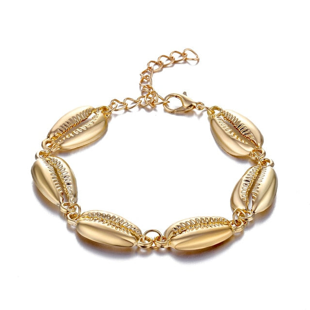 Bohemia Bracelet Jewelry for Women with Vintage Beach Sea Shell