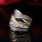 Fashion Jewelry Milgrain Design Cross Puzzle Ring for Women  in Silver ColorFashion Jewelry Milgrain Design Cross Puzzle Ring for Women  in Silver Color