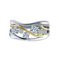 Fashion Jewelry Hollow Out Puzzle Ring for Women with Zircon in Silver Color
