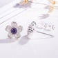 Fashion Jewelry Cherry Flower Jewelry Set for Her in 925 Sterling Silver