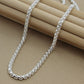 Trendy Jewelry Dazzling Necklace for Women in 925 Sterling Silver