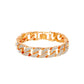 Cuban Link Bracelet For Women with Dazzling Zircon In Gold Color