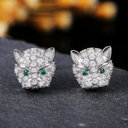 Fashion Jewelry Multiple Designs Simple Stud Earrings for Women with Cubic Zirconia