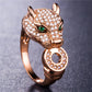 Animal Jewelry Simple Micro Pave Design Cubic Zircon Wedding Band Ring