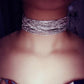 Luxury Jewelry Multilayer Choker Necklace for Women with Rhinestone in Gold Color
